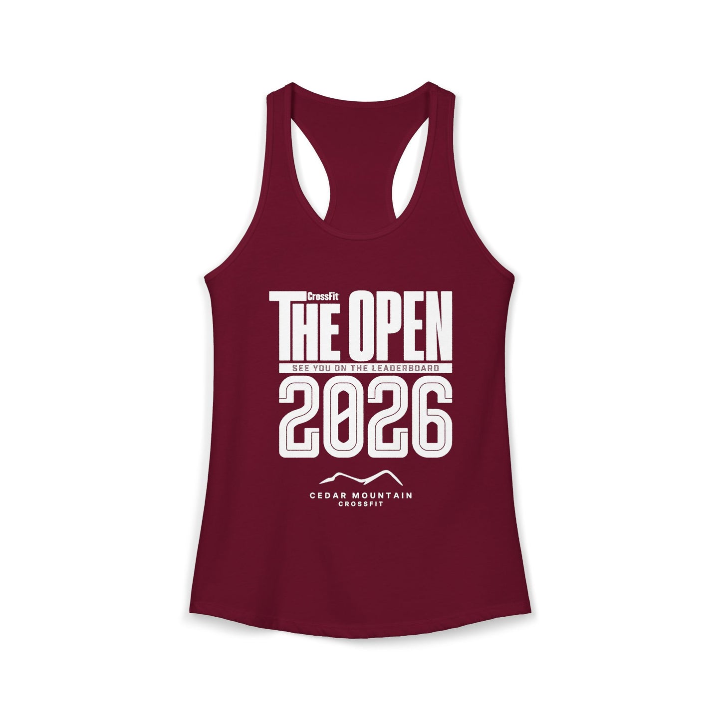CrossFit Open 2026 Women's Ideal Racerback Tank