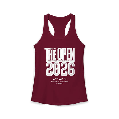 CrossFit Open 2026 Women's Ideal Racerback Tank