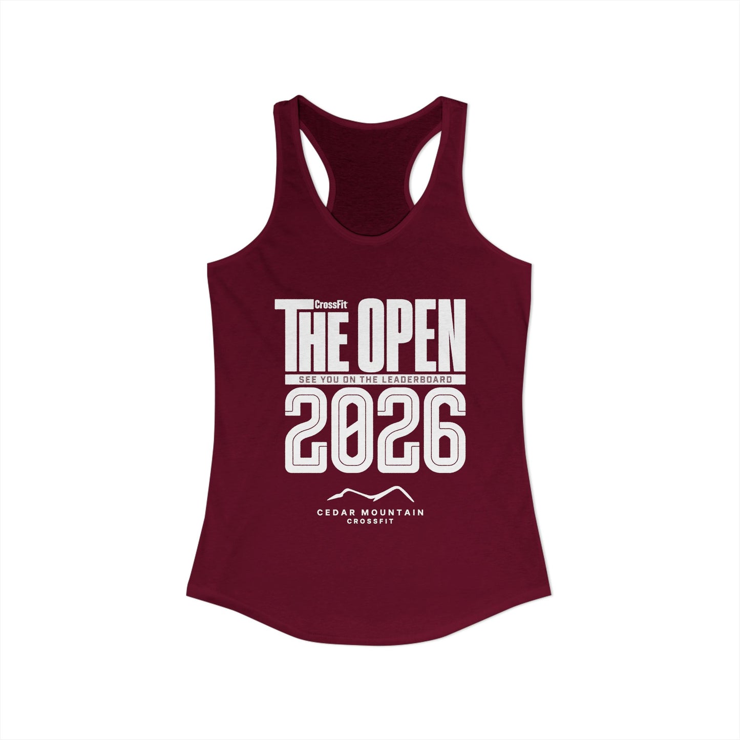 CrossFit Open 2026 Women's Ideal Racerback Tank